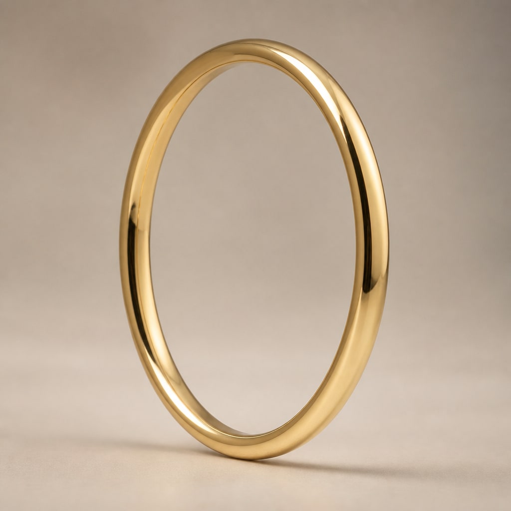 Bracelet Jonc Or Jaune